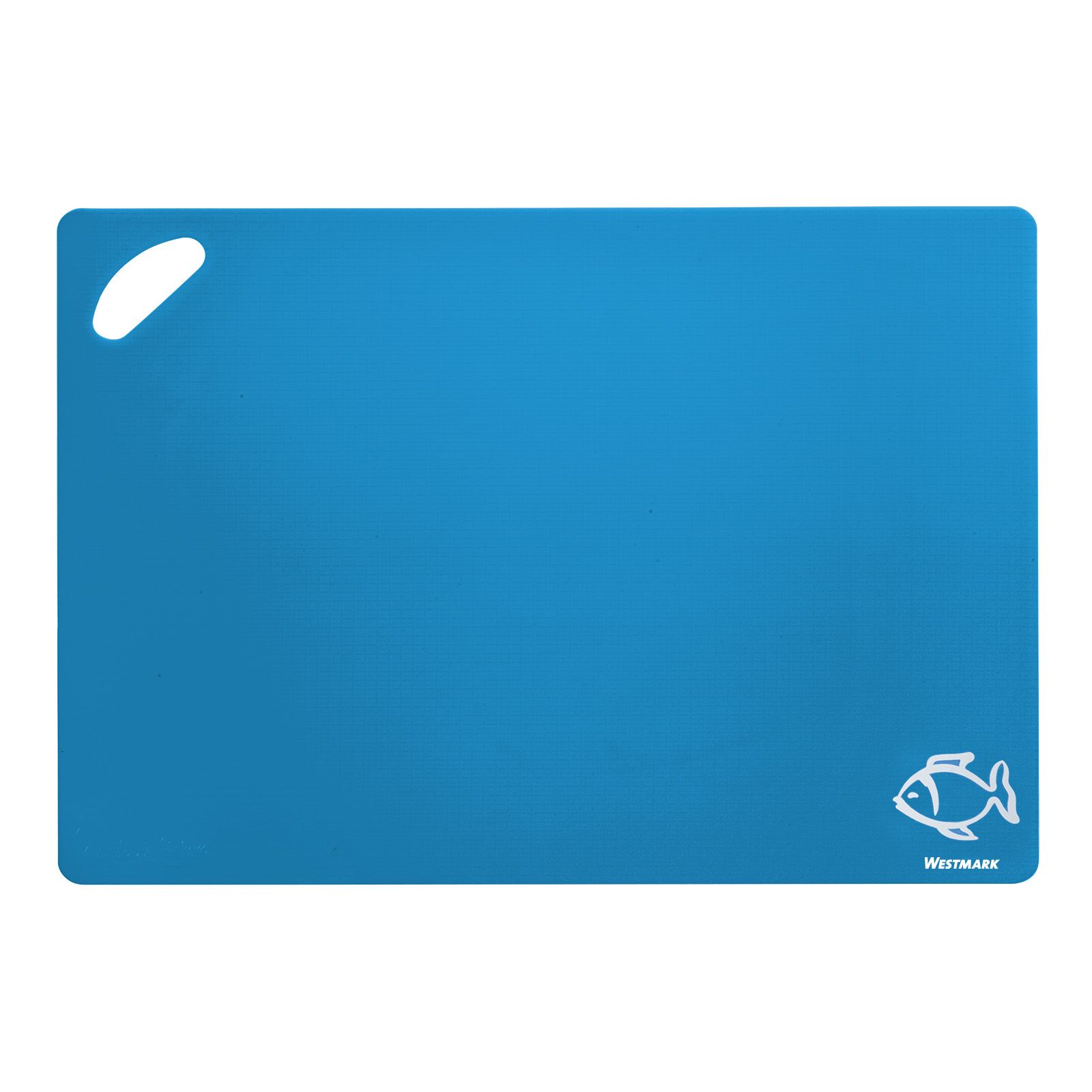 Schneidmatte blau für Fisch