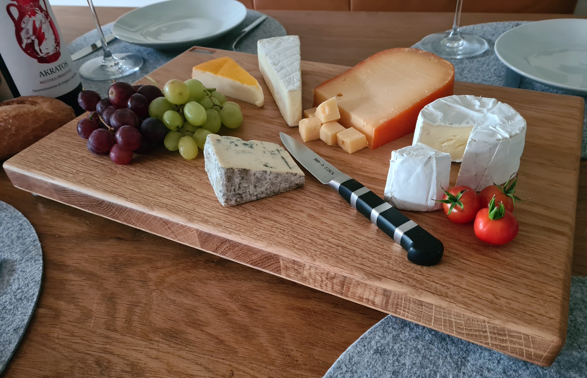Käsebrett Eiche