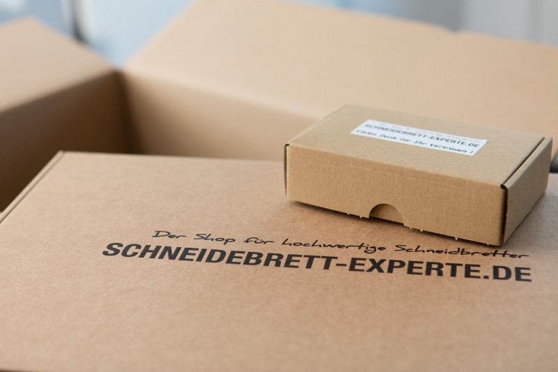 Geschenkverpackung Schneidebrett Experte