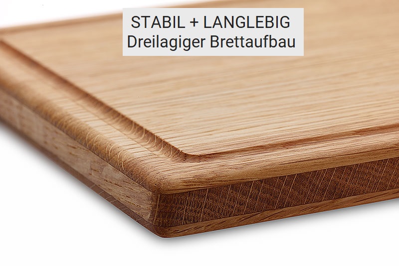 Saftrille Zwiebelbrett Eiche