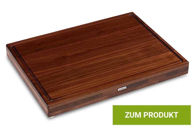 Schneidebrett Eiche Premium mit Saftrille