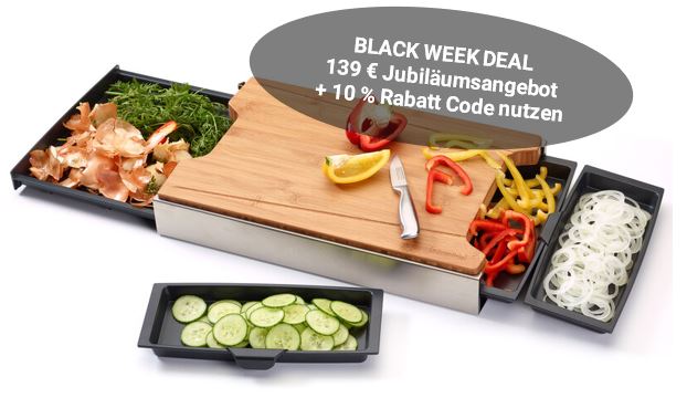 Schneidbox Bambus - Die Robuste