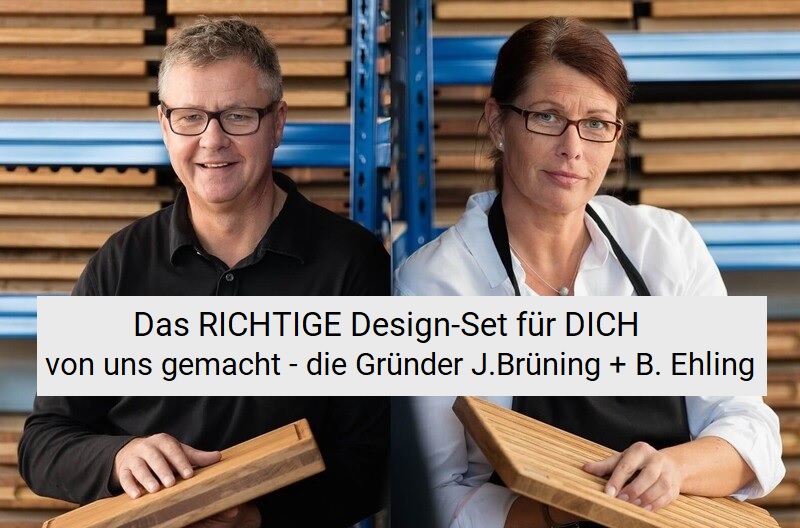 Jochen Brüning und Bettina Ehling, Gründer Schneidebrett-Experte