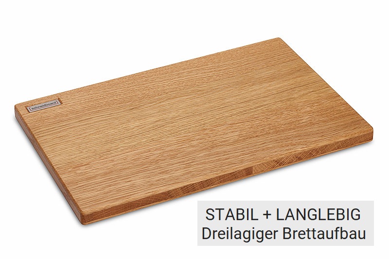 Frühstücksbrettchen in Eiche