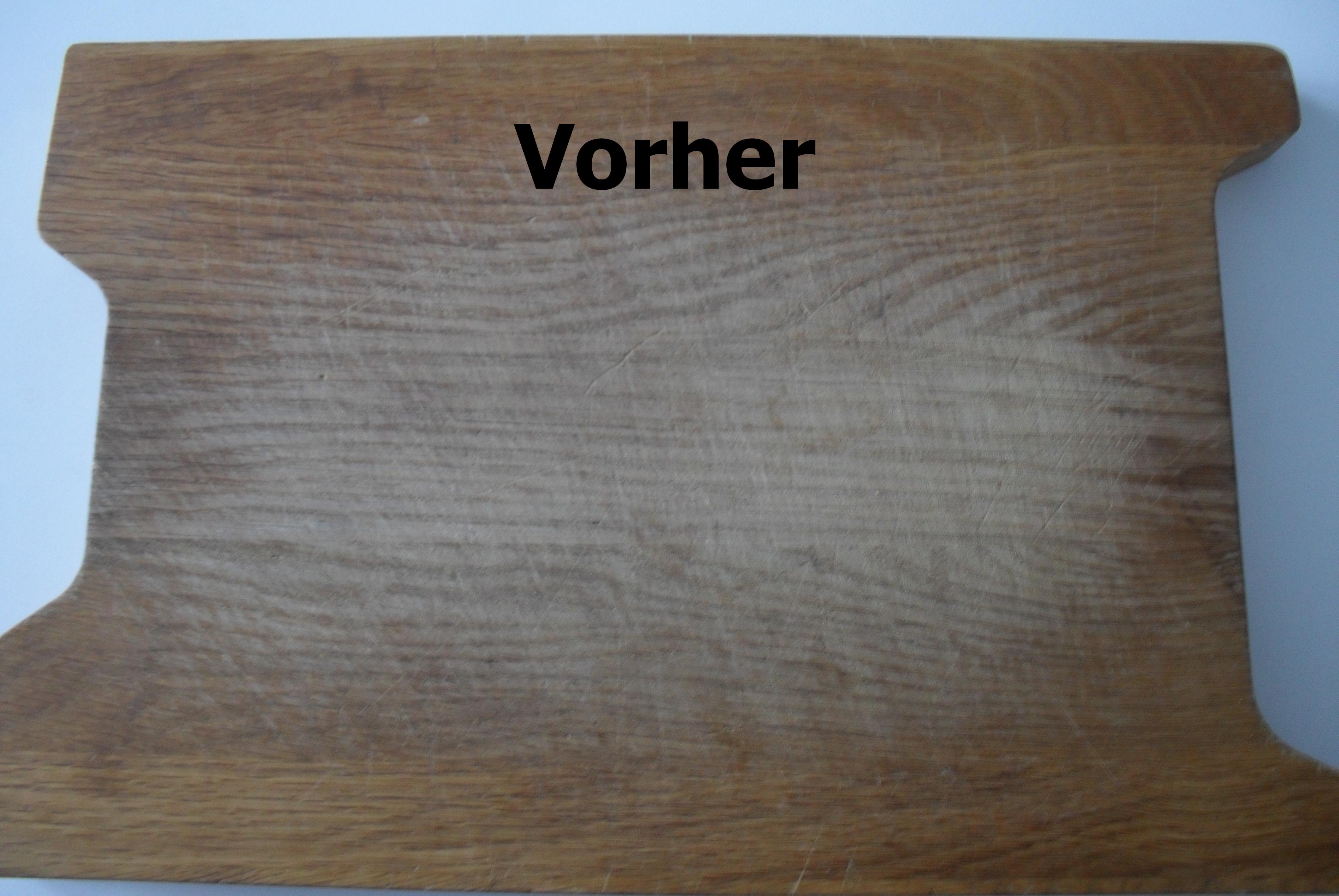 Aufarbeitung von Holzbrettern