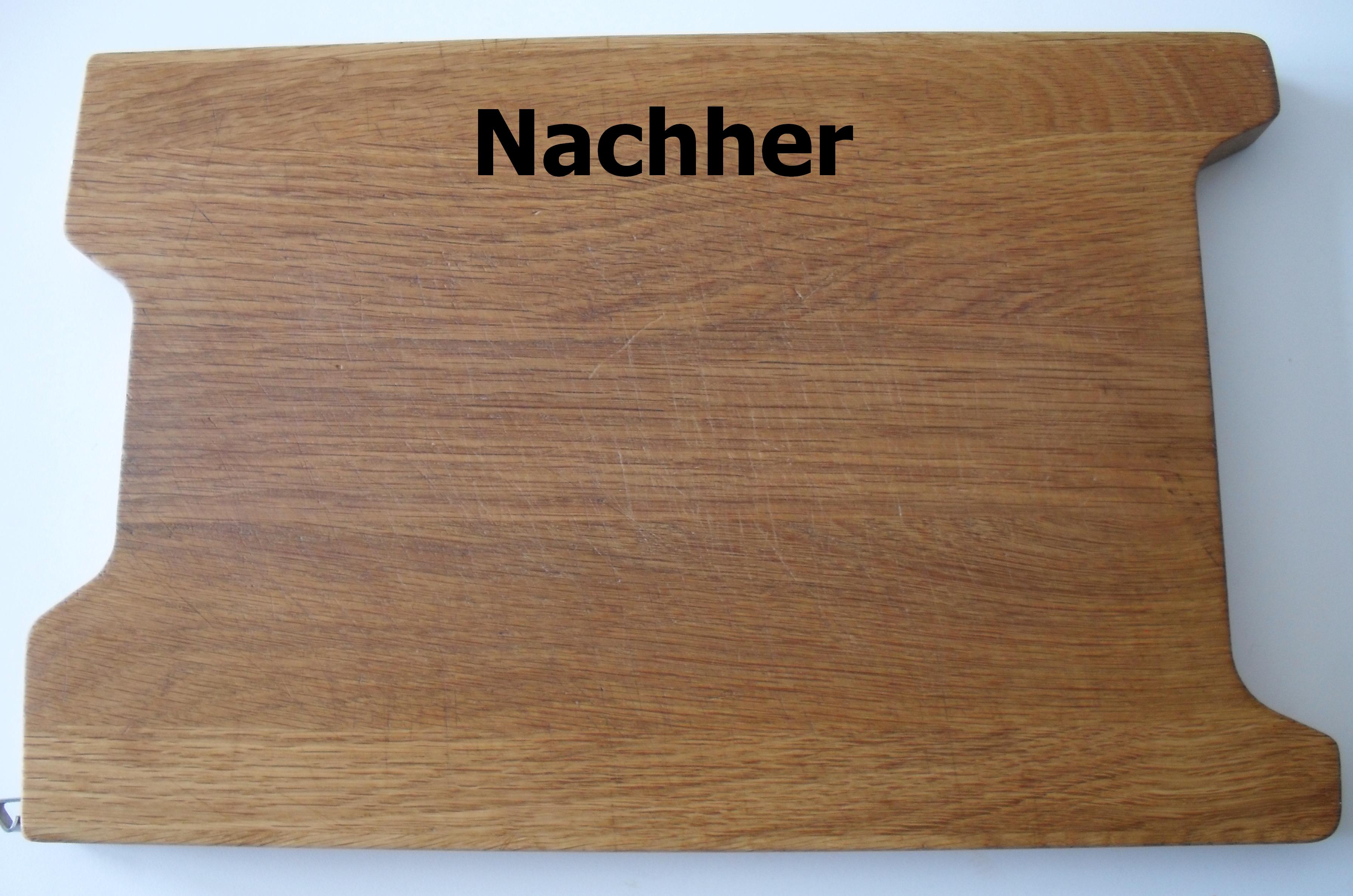 Aufarbeitung von Holzbrettern